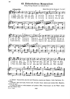 Zitherbubens Morgenlied: Zitherbubens Morgenlied by Johann Heinrich Carl Bornhardt