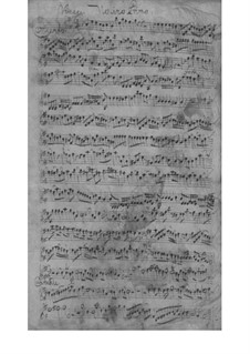 Quartet for Strings and Basso Continuo in E Minor, TWV 43:e5: Quartet for Strings and Basso Continuo in E Minor by Georg Philipp Telemann