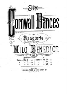 Six Cornwall Dances, Op.1: Dance No.6 by Milo Ellsworth Benedict