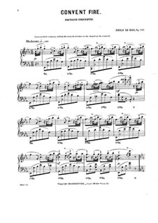 Convent Fire, Op.212: Convent Fire by Emille de Bar
