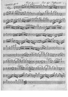 Quartet for Flute and Strings No.4: Quartet for Flute and Strings No.4 by Franz Anton Hoffmeister