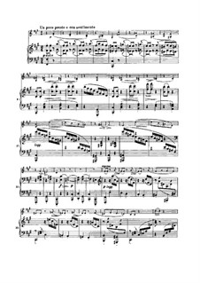 Sonata for Violin and Piano No.3 in D Minor, Op.108: Movement III by Johannes Brahms