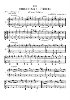 Etudes, Op.139: No.1-49 by Carl Czerny