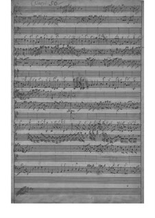 Concerto for Violin, Strings and Basso Continuo in G Major, TWV 51:G6: Full score by Georg Philipp Telemann