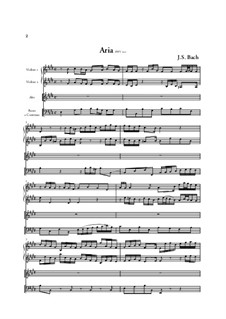 Bekennen Will Ich Seinen Namen, BWV 200: Full score by Johann Sebastian Bach