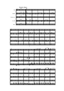 Woodwind Quintet in A Minor, Op.91 No.2: Movement III by Anton Reicha