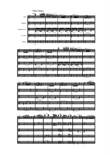 Woodwind Quintet in A Minor, Op.91 No.2: Movement IV by Anton Reicha