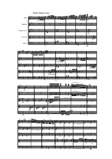 Woodwind Quintet in G Major, Op.88 No.3: Movement IV by Anton Reicha