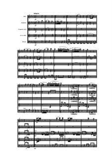 Woodwind Quintet in D Major, Op.91 No.3: Movement II by Anton Reicha