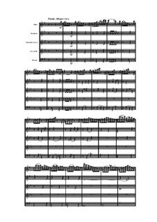 Woodwind Quintet in E Minor, Op.100 No.4: Movement IV by Anton Reicha