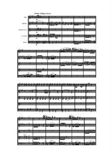 Woodwind Quintet in A Major, Op.91 No.5: Movement IV by Anton Reicha