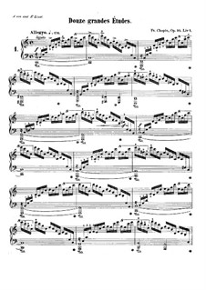 No.1 in C Major: For piano by Frédéric Chopin