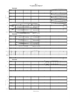 With a birth of the Christ: Full score by Mikhail Gogolin