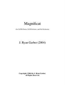 Magnificat: Magnificat by J. Ryan Garber