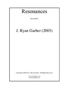Resonances: Resonances by J. Ryan Garber