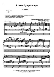 Scherzo Symphonique, Op.55 No.2: Scherzo Symphonique by Alexandre Guilmant