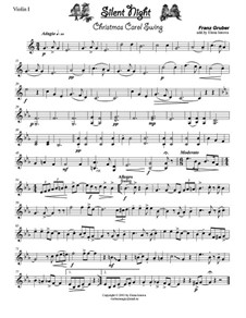 Ensemble version: For string quartet by Franz Xaver Gruber