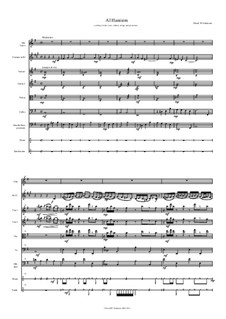 Al Hanisim for solo alto voice, solo clarinet, strings and percussion: Al Hanisim for solo alto voice, solo clarinet, strings and percussion by David W Solomons