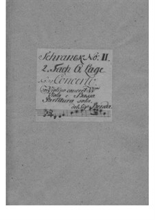 Concerto for Violin and Orchestra in B Flat Major, L II:18: Concerto for Violin and Orchestra in B Flat Major by Franz Benda