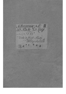 Trio Sonata for Flute (or Violin), Viola da Gamba and Basso Continuo No.5: Trio Sonata for Flute (or Violin), Viola da Gamba and Basso Continuo No.5 by Johann Christoph Pepusch