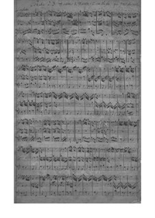 Trio Sonata for Two Oboes and Basso Continuo in C Minor, SeiH 259 Hwv III:15: Trio Sonata for Two Oboes and Basso Continuo in C Minor by Johann David Heinichen