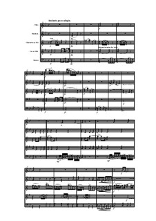 Woodwind Quintet in B Flat Major, Op.100 No.6: Movement II by Anton Reicha
