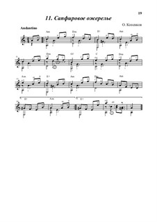 Sapphire Necklace, Op.14: Sapphire Necklace by Oleg Kopenkov