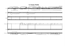 Musique inspirée par les dames de Relatieplanet: No.4 for small ensemble, MVWV 637 by Maurice Verheul