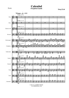 Forgotten Lands: Calembel (Strings, Woodwinds, Percussion), AMSM48 by Doug Clyde
