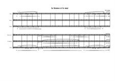 Musique inspirée par les dames de Relatieplanet: No.6a for woodwind trio and brass trio (sextet), MVWV 638 by Maurice Verheul
