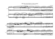 Musique inspirée par les dames de Relatieplanet: No.14. Duo No.9 for 2 Harps, MVWV 650 by Maurice Verheul