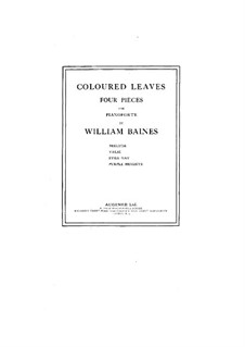 Coloured Leaves: Coloured Leaves by William Baines