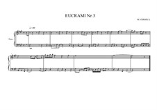 Eucrami No.3 for Piano, MVWV 104: Eucrami No.3 for Piano by Maurice Verheul