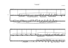 Waltz for piano, MVWV 224: Waltz for piano by Maurice Verheul