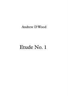 Etude No.1 in E Flat Major: Etude No.1 in E Flat Major by Andrew Wood
