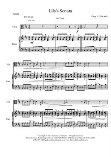 Lily's Sonata: Lily's Sonata by Gary Edwards