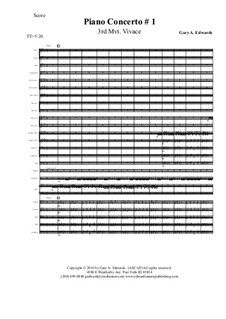 Piano Concerto No.1: Movement III by Gary Edwards