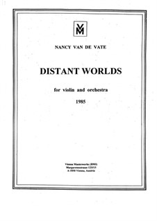 Distant Worlds: Full score by Nancy Van de Vate