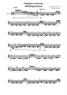 Old Harpsichord: Old Harpsichord by Vladimir Malganov