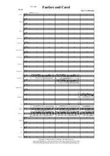 Fanfare and Carol: Fanfare and Carol by Gary Edwards