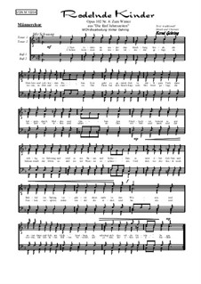 Die 5 Jahreszeiten, Op.102: Nr.4: Zum Winter, für Männerchor by Bernd Gehring