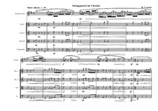 String Quartet for Clarinet in Bb, MVWV 226: String Quartet for Clarinet in Bb by Maurice Verheul