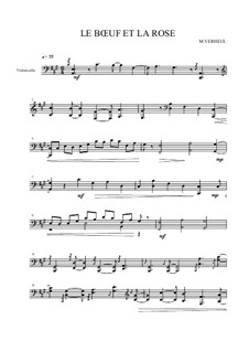 Seven works for Cello solo: No.1, MVWV 223 by Maurice Verheul