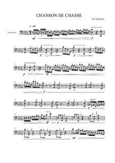 Seven works for Cello solo: No.4, MVWV 229 by Maurice Verheul