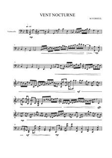 Seven works for Cello solo: No.7, MVWV 232 by Maurice Verheul