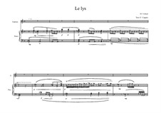 Song for Soprano and piano No.4 on a poem of François Edouard Joachim Coppée, MVWV 41: Song for Soprano and piano No.4 on a poem of François Edouard Joachim Coppée by Maurice Verheul