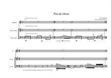 Song for Soprano, Violin and Cello on a poem of Leon Montenaeken, MVWV 38: Song for Soprano, Violin and Cello on a poem of Leon Montenaeken by Maurice Verheul