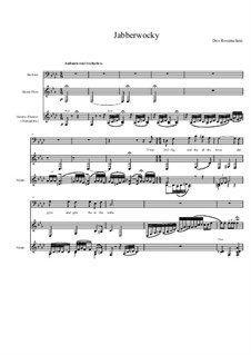 Jabberwocky, Op.24: Jabberwocky by Dov Rosenschein