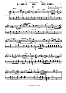 50 Bagatelles GBH: Bagatelle No.1 by Vladimir Polionny