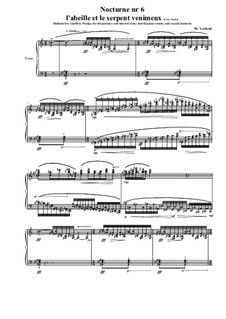 Nocturne No.6 for piano, MVWV 660: Nocturne No.6 for piano by Maurice Verheul